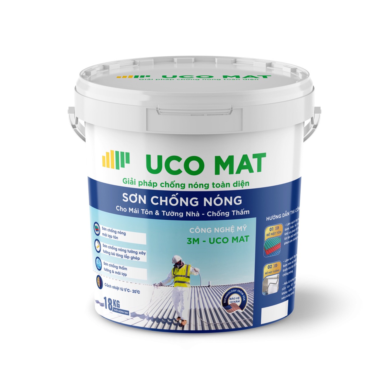 Tổng hợp thi công sơn chống nóng mái tôn tốt nhất